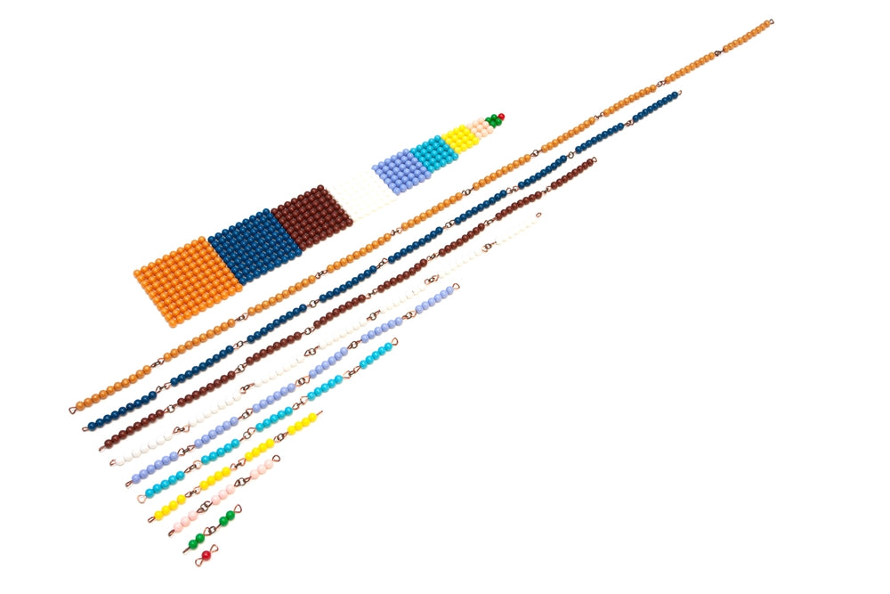 Short Bead Chains w/Squares and Frame (7MM)