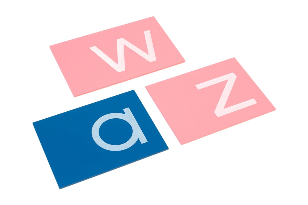 SAND PAPER LOWERCASE ALPHABETS (ENGLISH)
