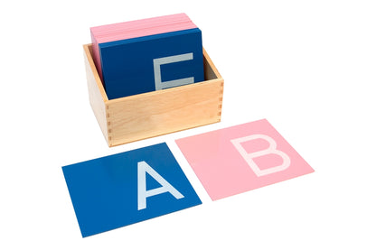 Uppercase Sandpaper Letters