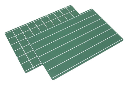 Green Boards with Lines