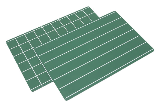 Green Boards with Lines