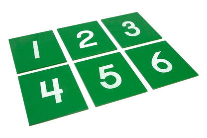 SAND PAPER NUMBERS (0-9)