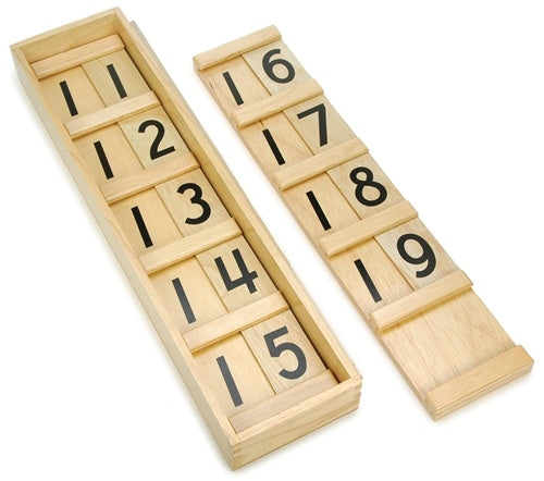 TEEN AND TEN BOARDS WITH BEADS
