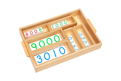 Golden Bead Material (8 mm Individual Acrylic Beads, Plastic Cards)