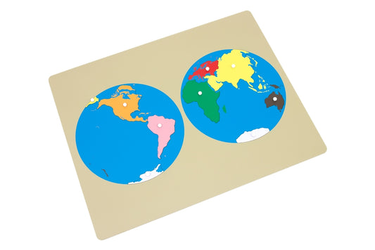 Map of Continent - Large