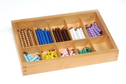 MULTIPLICATION BEADS COLOUR BAR_ CONTAINS 10 BEADS STAIRS 1-9