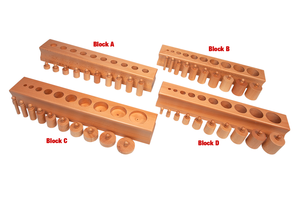 Cylinder Blocks - 4 Blocks