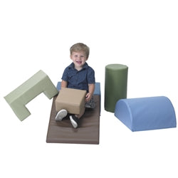 Climb and Play 6 Piece Play Set – Woodtones